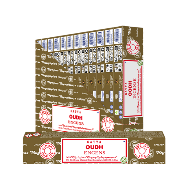 Satya Oudh Masala Räucherstäbchen 15g