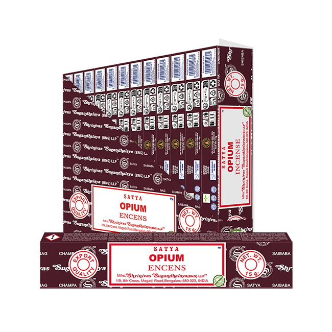 Räucherstäbchen Satya Opium 15g