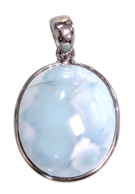 925er Silber Larimar AA Anhänger 2,44 g