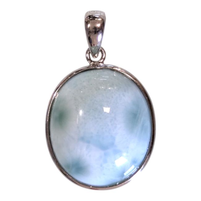 925er Silber Larimar AA Anhänger 1,73 g