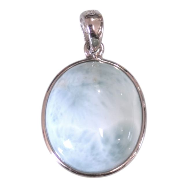925 Silber Larimar AA-Anhänger 2,06 g