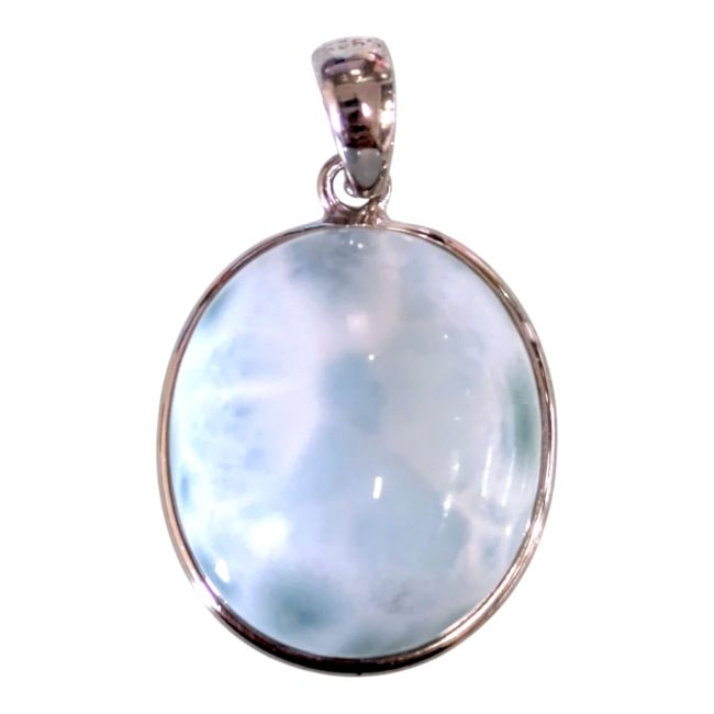 925er Silber Larimar AA Anhänger 2,47 g