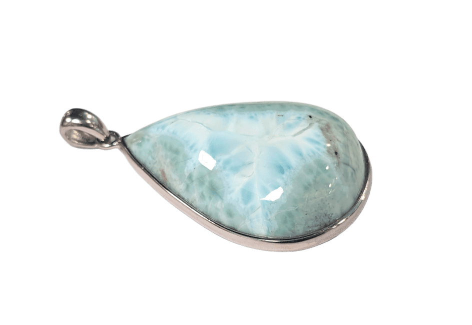 925 Silber Larimar AA-Anhänger 14,41 g