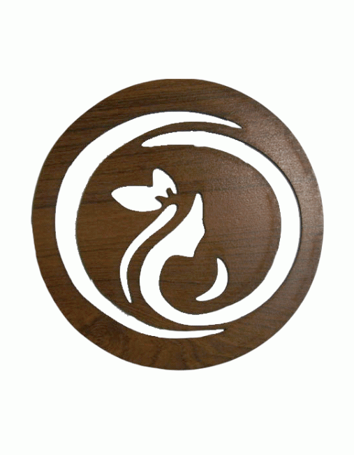 Magnetisches Holzschild Frau 18cm für HMD999