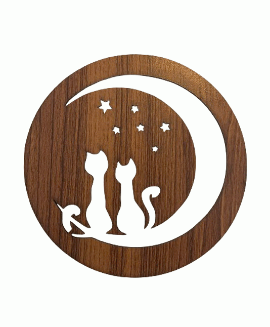 18 cm großes magnetisches Schild „Nachtgefährten“ für HMD999