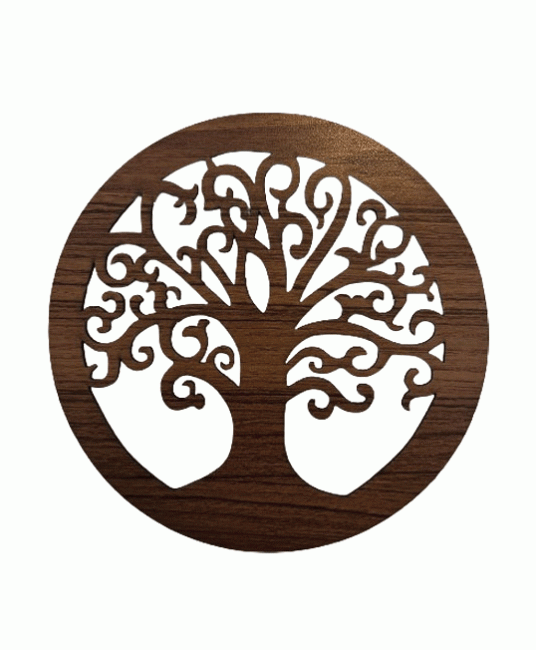 18 cm großes magnetisches Panel mit verschlungenem Baummotiv für HMD999