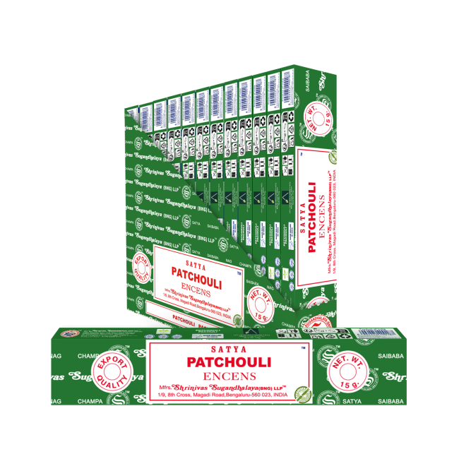 Satya Patchouli Weihrauch 15g 2025