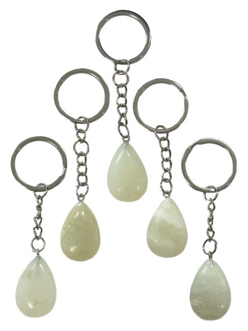 Weihrauch bei A Chinesischer Jade-Tropfen-Schlüsselanhänger 30 mm x 5