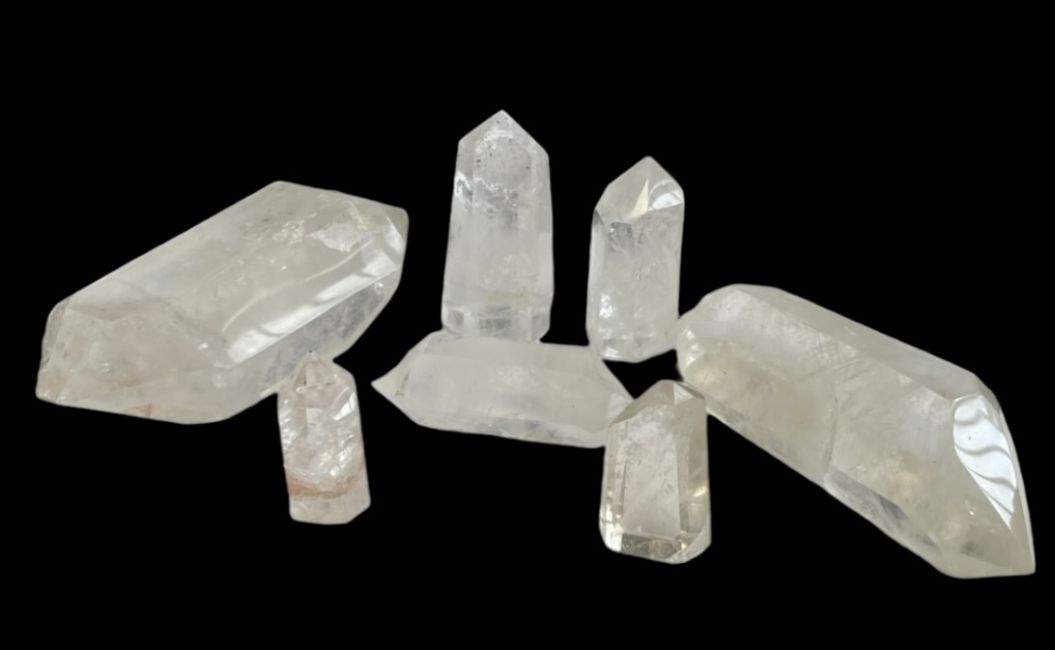 Bergkristallprismen aus Madagaskar - 7 Stück 1.409 k
