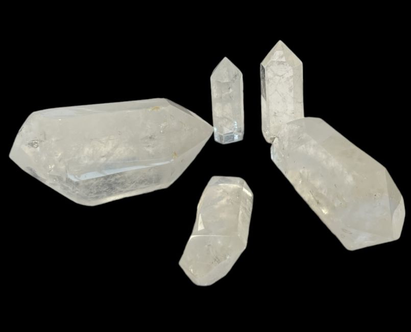 Bergkristallprismen aus Madagaskar - 5 Stück 1,575 k