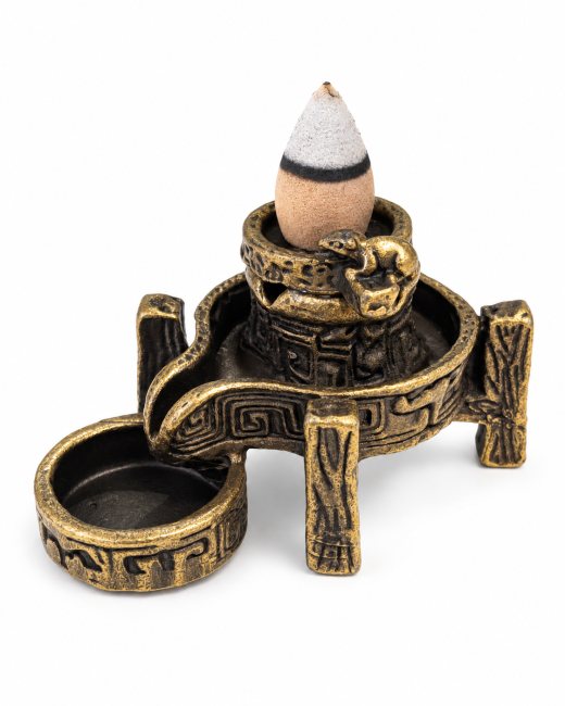 Weihrauch bei Traditioneller chinesischer Räucherstäbchenhalter Mühle 5,1 cm