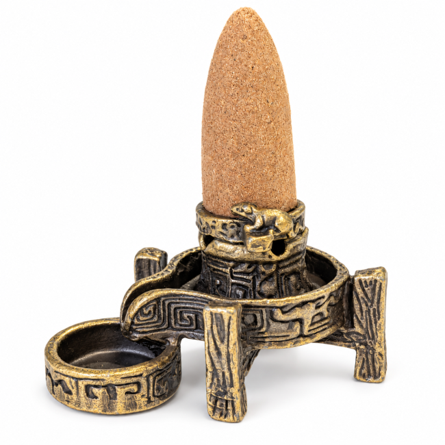 Weihrauch bei Traditioneller chinesischer Räucherstäbchenhalter Mühle 5,1 cm