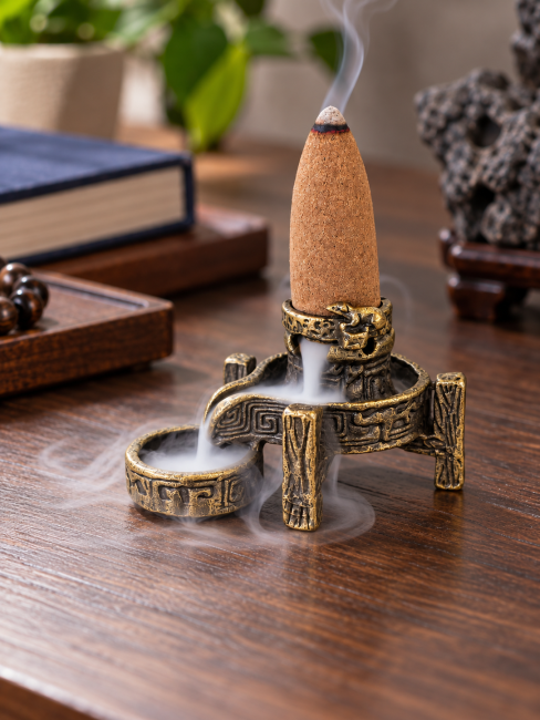 Weihrauch bei Traditioneller chinesischer Räucherstäbchenhalter Mühle 5,1 cm|de