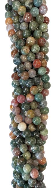 Achat India Perlen 6mm auf 40cm Faden