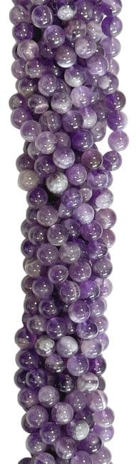 Verjüngter Amethyst A Perlen 4mm auf 40cm Faden