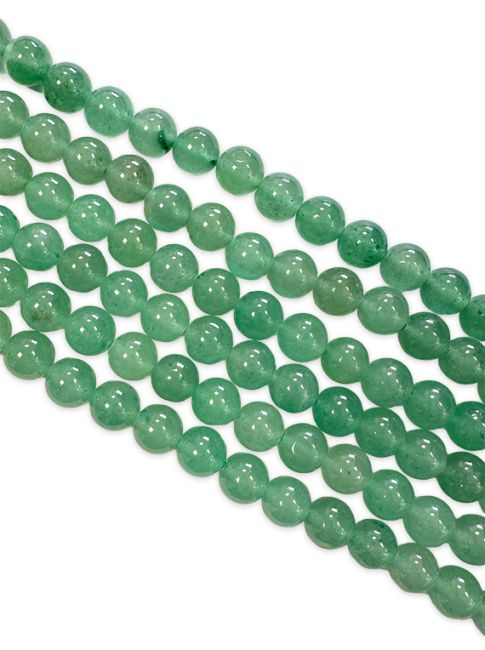 Aventurine grün Perlen 8mm auf 40cm Faden