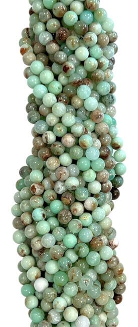 Chrysoprase AA Perlen 8mm auf 40cm Faden