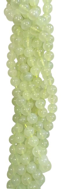 Jade von China A Perlen 6mm auf 40cm Faden