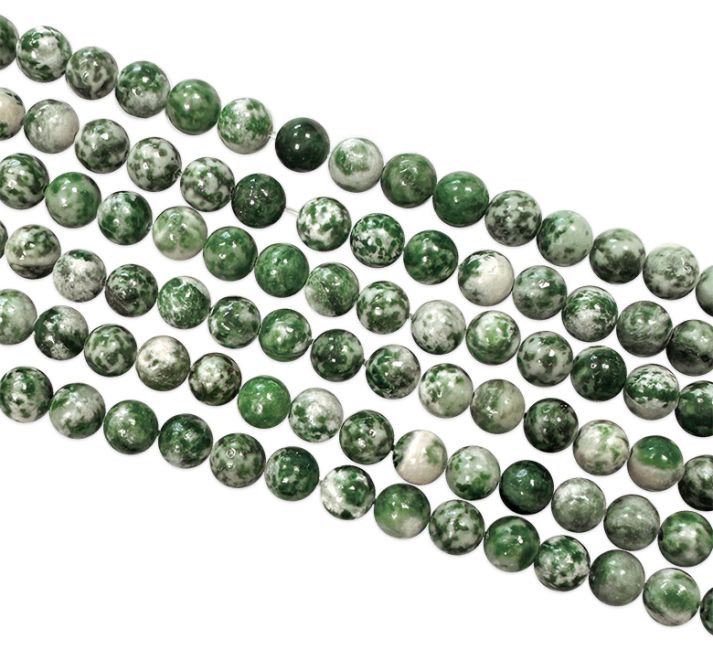 Grüner Jade A Perlen 6mm auf 40cm Faden