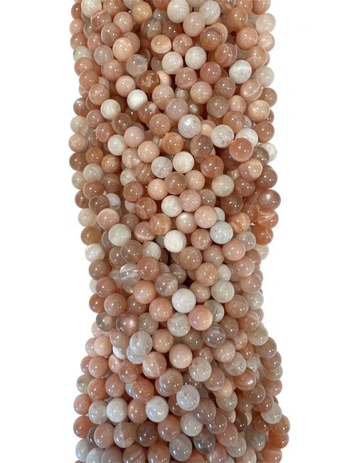 Mondstein Mehrfarbigen A Perlen 6mm auf 40cm Faden