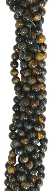 Falkenauge A Perlen 10mm auf 40cm Faden