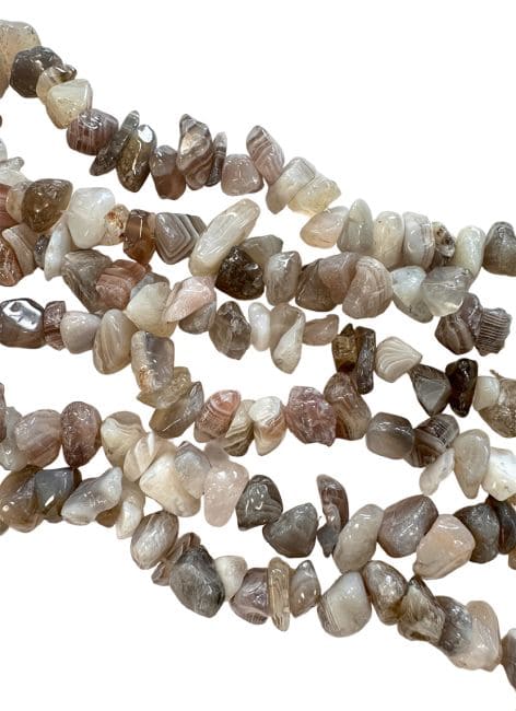 Weihrauch bei Botswana-Achat-Chips 3–8 mm auf einer 80 cm langen Schnur