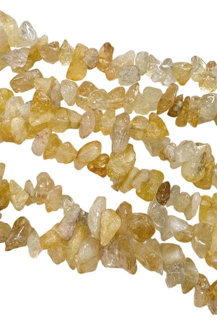 Weihrauch bei Natürliche Citrin-Chips 5-8 mm auf einem 80-cm-Faden