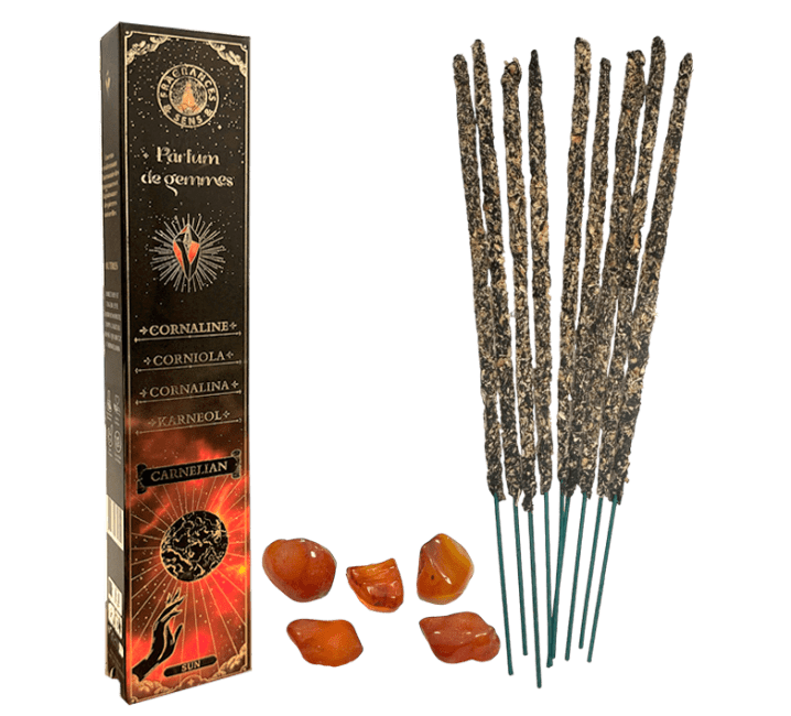 Weihrauch bei Weihrauchdüfte & Sens Parfum de Gemmes Karneol-Räucherstäbchen 20 g