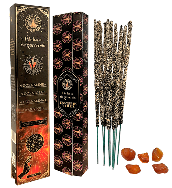 Weihrauch bei Weihrauchdüfte & Sens Parfum de Gemmes Karneol-Räucherstäbchen 20 g|de