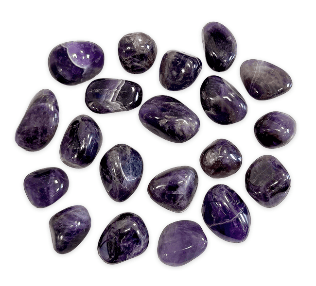 Amethyst Uruguay A Trommelsteine 250g