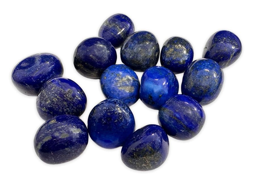 Lapislazuli AA trommelstein 250g