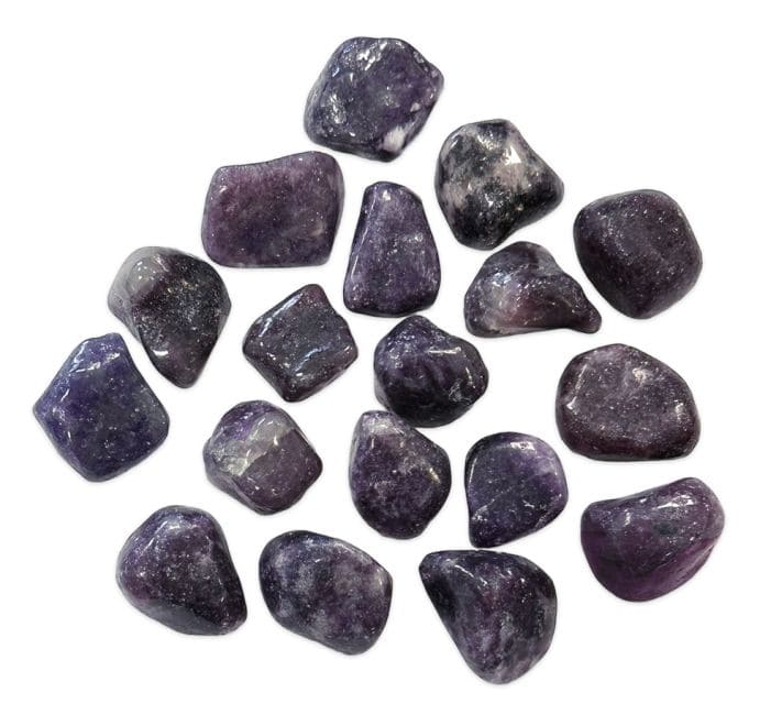 Lepidolite A trommelstein 250g