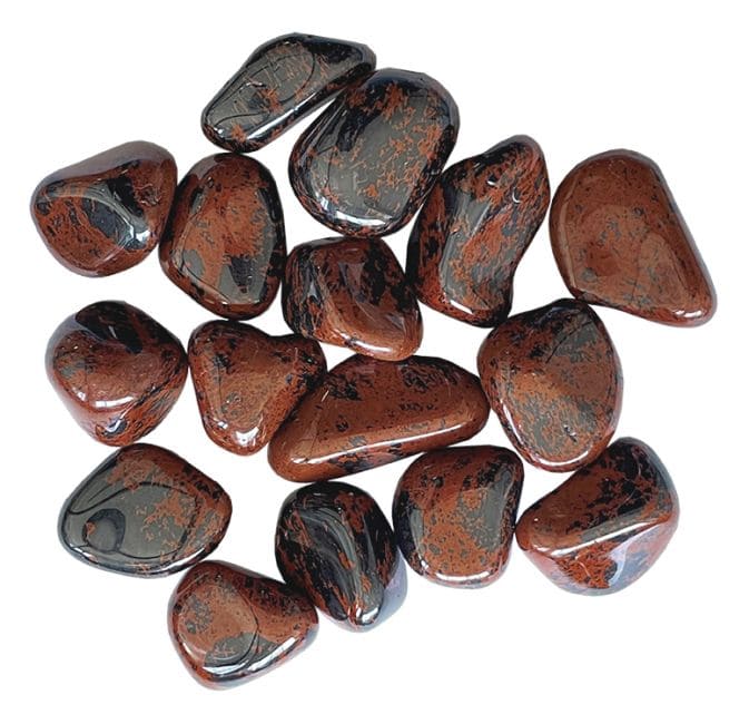 Mahogany Obsidian AB trommelstein 250g