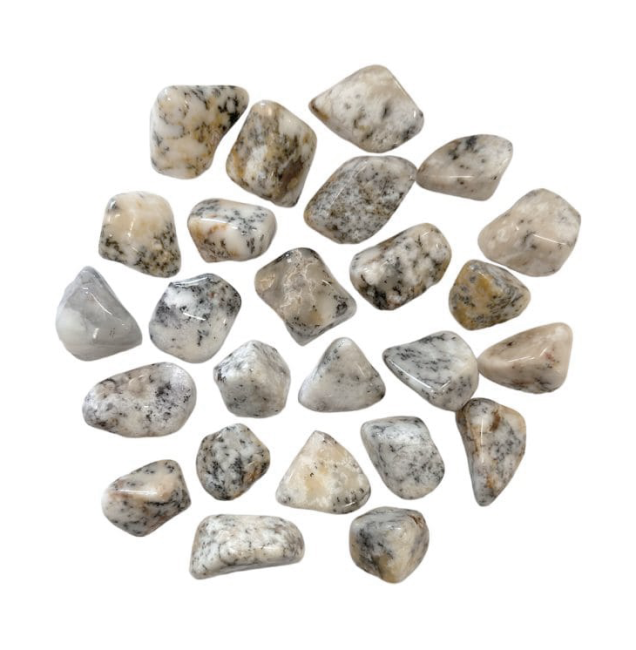 Opal Dentrite A Trommelsteine 3-2cm 250g
