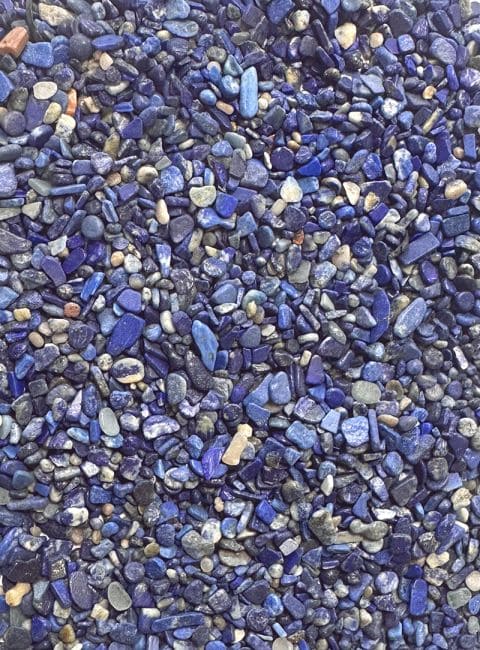 Lapislazuli A+ Natursteinsplitter 3-5 mm 500 g