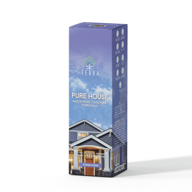 Terra Maison Pure Räucherstäbchen ohne Holzkohle 12gr