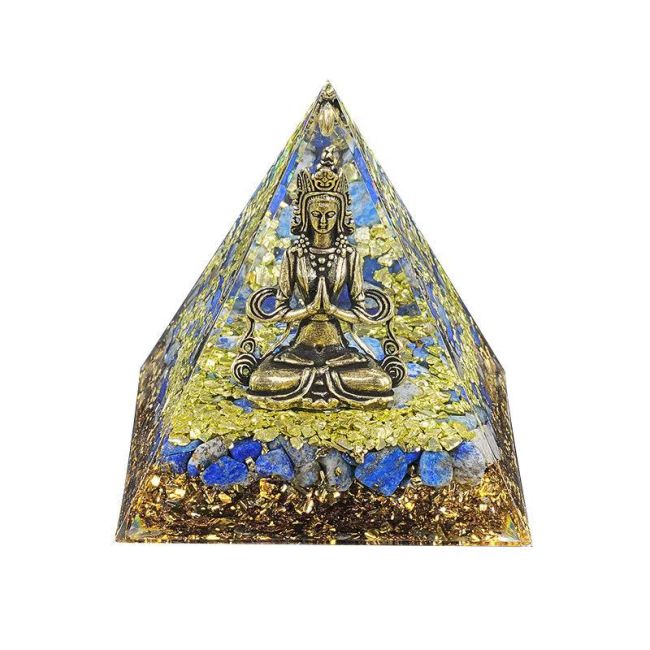 Orgonit-Pyramide Shiva + Lapis