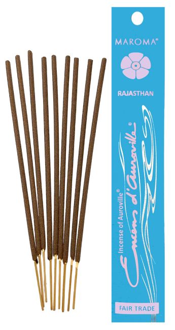 Auroville Rajasthan Räucherstäbchen 5x 10 Sticks