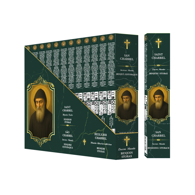 Fragrances & Sens Heiliger Charbel Masala-Räucherstäbchen 15g