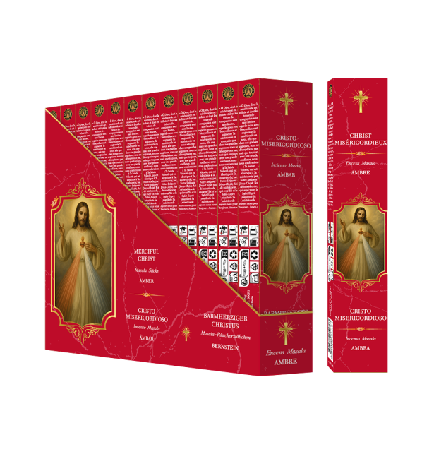 Fragrances & Sens Barmherziger Christus Masala Räucherstäbchen 15g