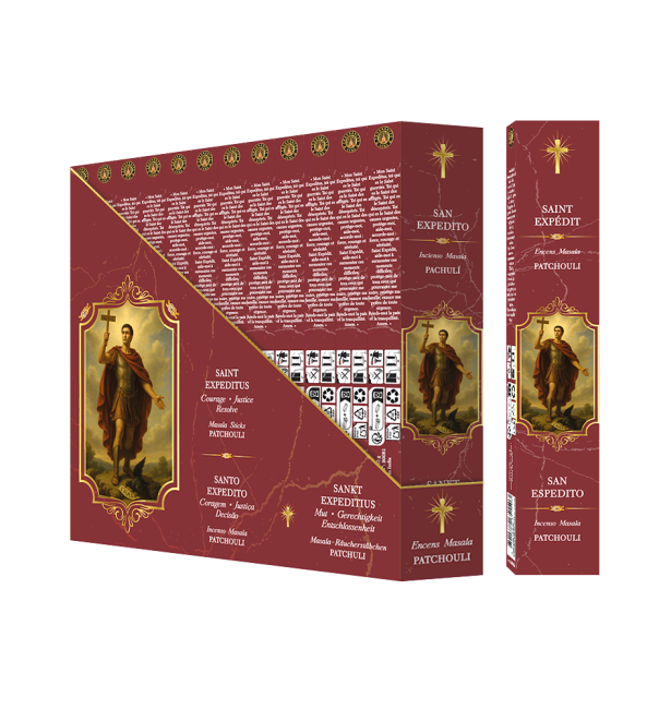 Fragrances & Sens Heiliger Expeditus Masala Räucherstäbchen 15g