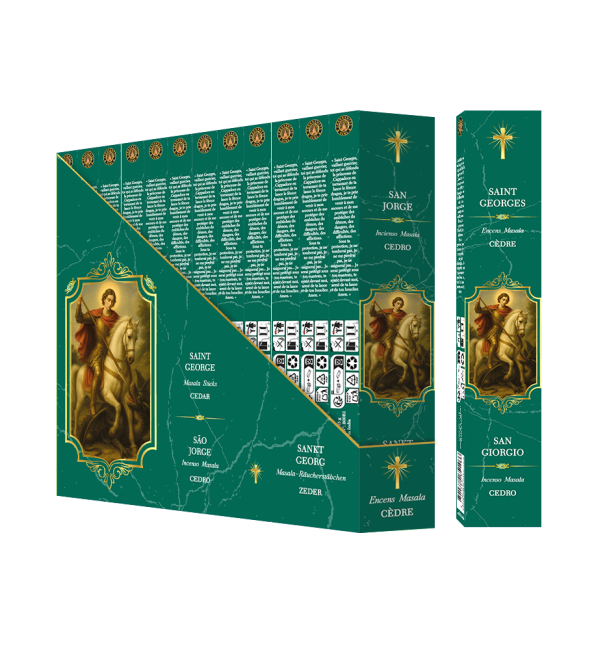 Fragrances & Sens Heiliger Georg Masala-Räucherstäbchen 15g
