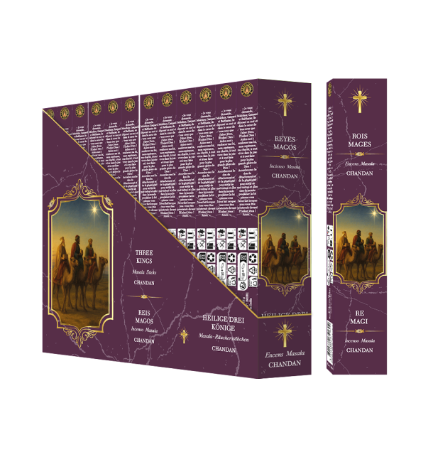 Fragrances & Sens Heilige Drei Könige Masala Räucherstäbchen 15g