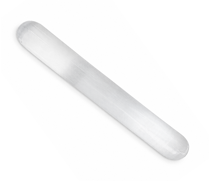 Selenit-Massagestab 15cm 120g