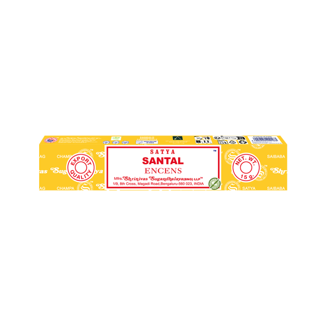 Weihrauch bei Räucherstäbchen Satya Sandalwood 15g|de