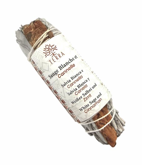 Weihrauch bei Weißer Salbei und Zimt Bündel 25–30 g 10 cm|de