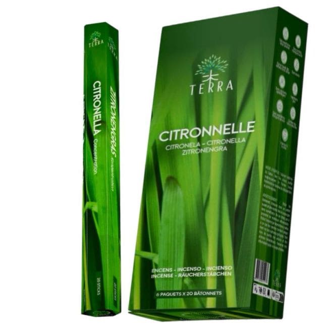 Terra Citronella Hexa Weihrauch ohne Holzkohle 30gr