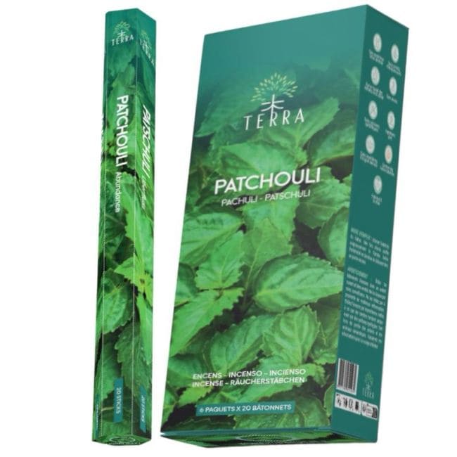 Terra Patchouli Hexa Weihrauch ohne Holzkohle 30gr