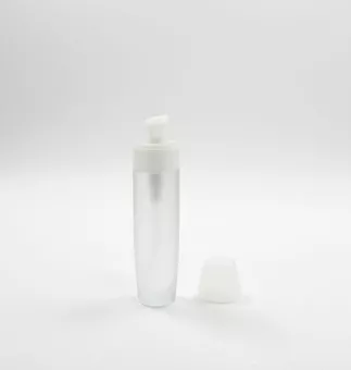 Milchglasflasche mit Pumpe, 100 ml