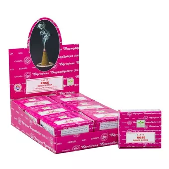 Satya Rose Räucherkegel 24g